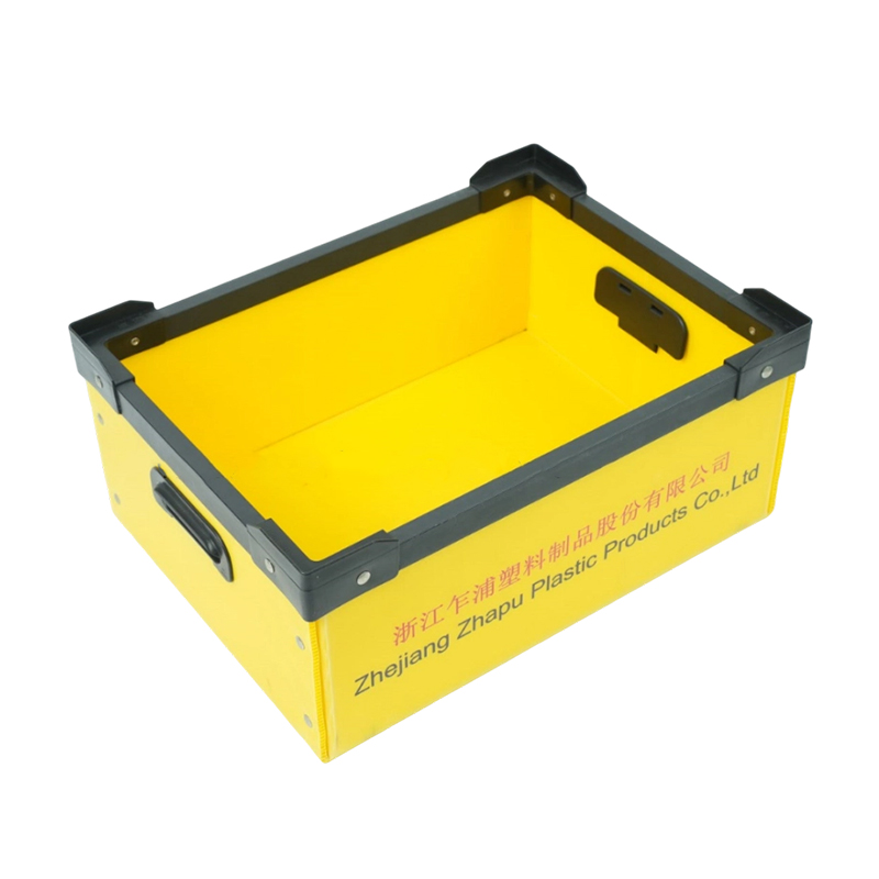 Vyztužený rám z vlnitého plastu Nesting Tote Box