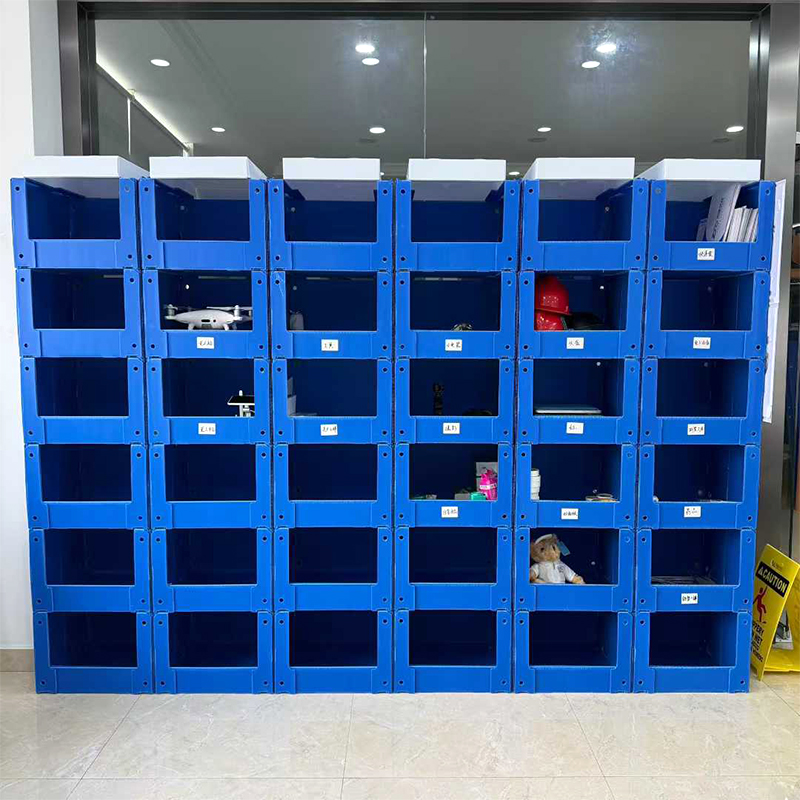 Stohovatelné části Correx PP Duté desky Pick Storage Bin