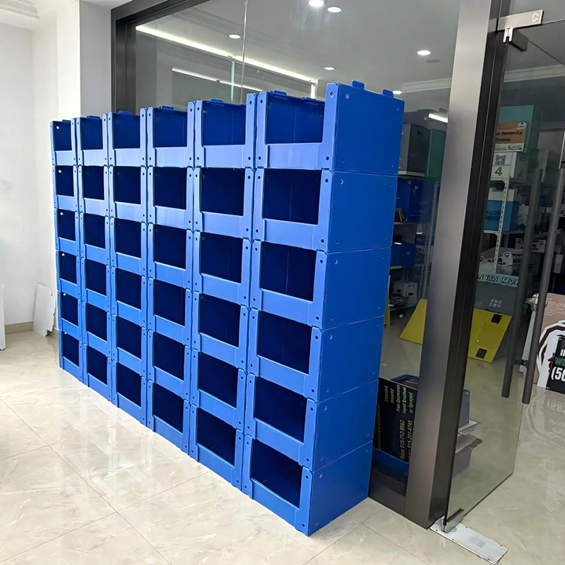 Stohovatelné části Correx PP Duté desky Pick Storage Bin